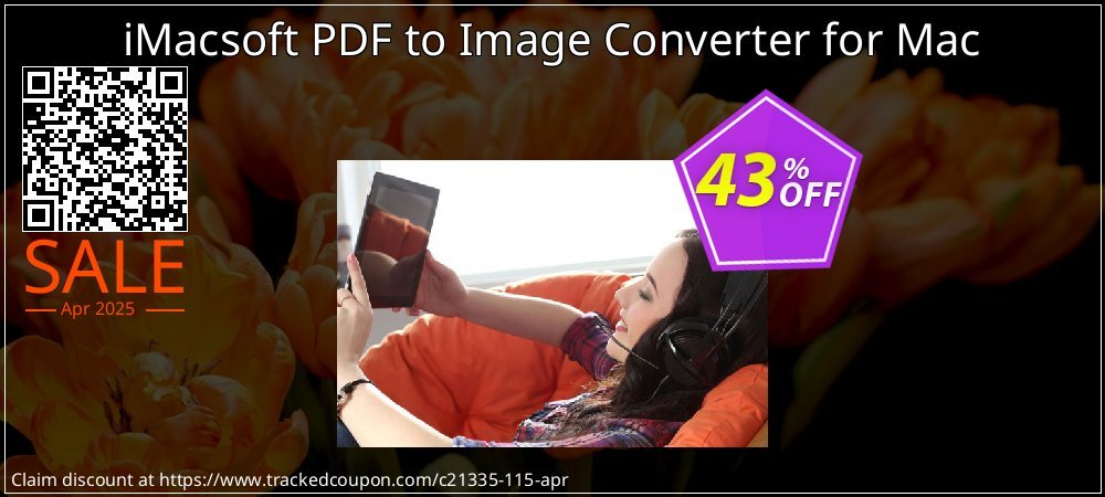 iMacsoft PDF to Image Converter for Mac coupon on National Walking Day offering sales