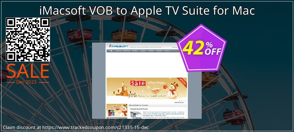 iMacsoft VOB to Apple TV Suite for Mac coupon on National Walking Day offering discount