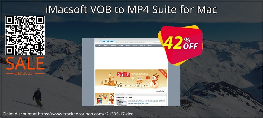 iMacsoft VOB to MP4 Suite for Mac coupon on April Fools' Day super sale