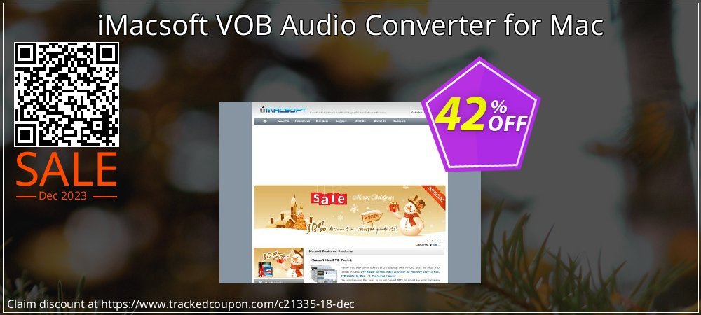 iMacsoft VOB Audio Converter for Mac coupon on Easter Day discounts
