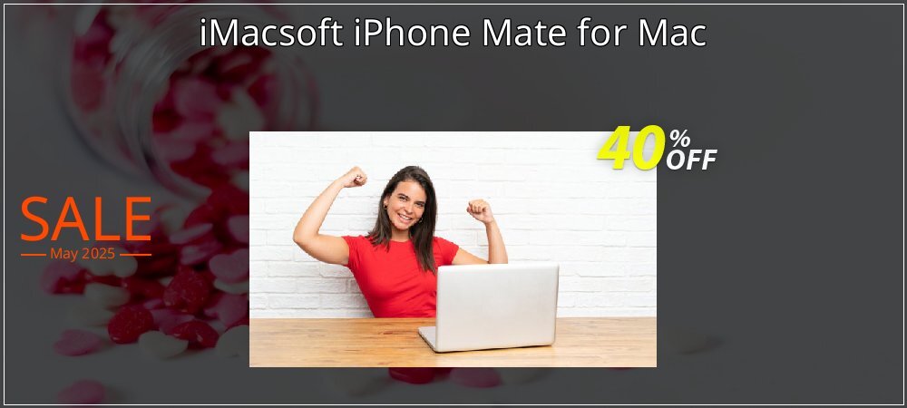 iMacsoft iPhone Mate for Mac coupon on National Smile Day offering sales
