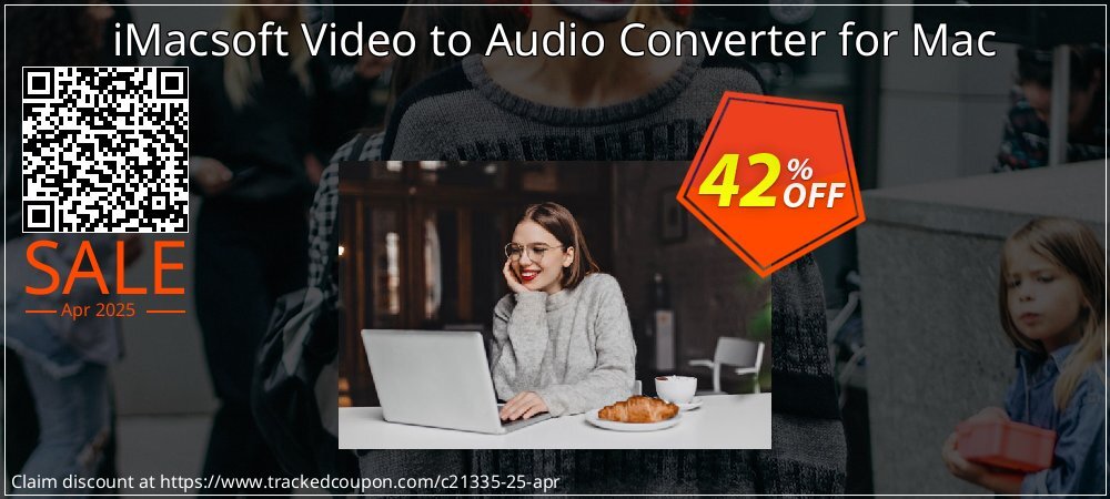 iMacsoft Video to Audio Converter for Mac coupon on National Walking Day offering sales