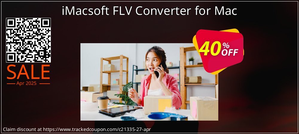 iMacsoft FLV Converter for Mac coupon on April Fools' Day discounts