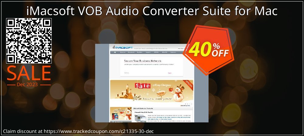 iMacsoft VOB Audio Converter Suite for Mac coupon on National Walking Day deals