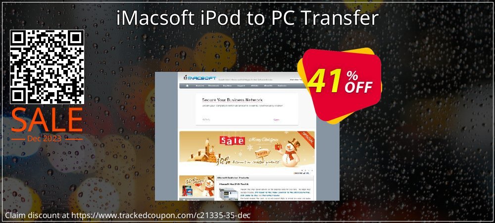 iMacsoft iPod to PC Transfer coupon on National Walking Day super sale