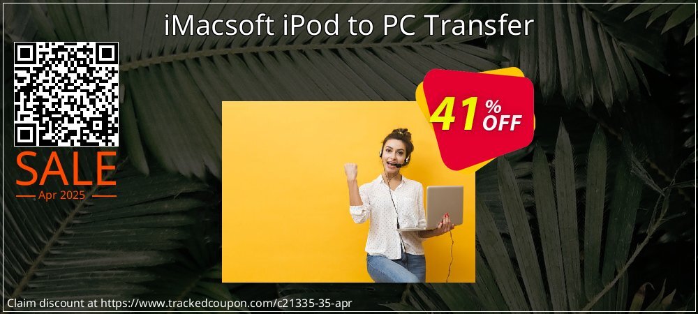 iMacsoft iPod to PC Transfer coupon on National Walking Day super sale