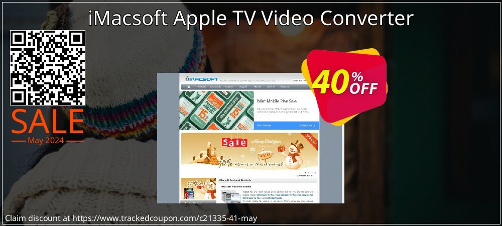 iMacsoft Apple TV Video Converter coupon on World Party Day discount