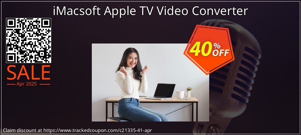 iMacsoft Apple TV Video Converter coupon on World Party Day discount