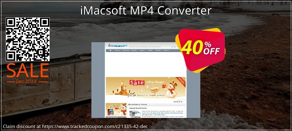 iMacsoft MP4 Converter coupon on April Fools' Day offering discount