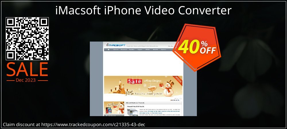 iMacsoft iPhone Video Converter coupon on Constitution Memorial Day super sale