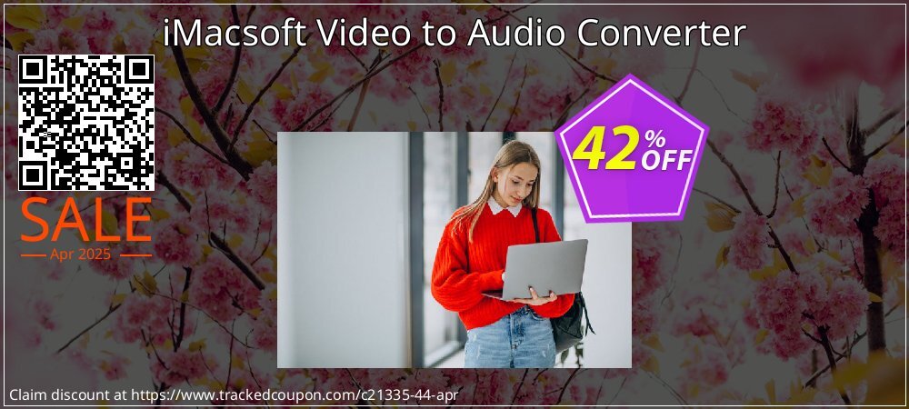 iMacsoft Video to Audio Converter coupon on April Fools' Day offering sales