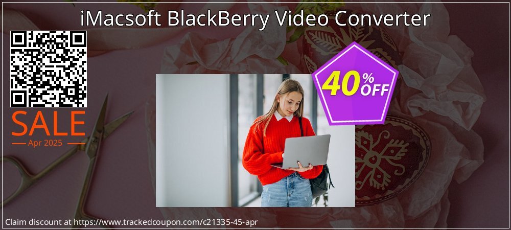 iMacsoft BlackBerry Video Converter coupon on National Walking Day discounts