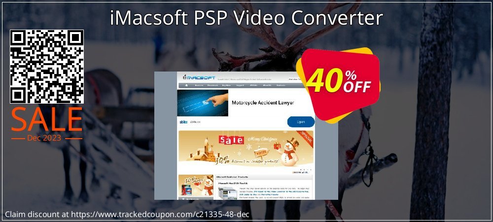 iMacsoft PSP Video Converter coupon on Constitution Memorial Day offer