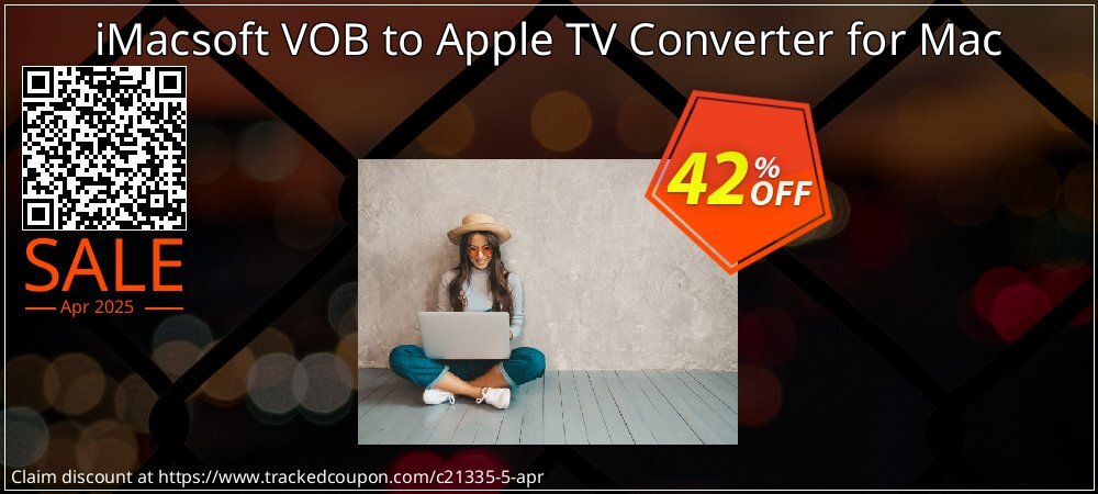 iMacsoft VOB to Apple TV Converter for Mac coupon on National Walking Day discount