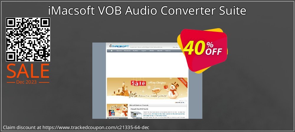 iMacsoft VOB Audio Converter Suite coupon on April Fools' Day discounts