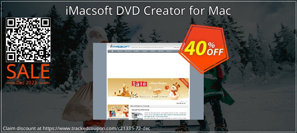 iMacsoft DVD Creator for Mac coupon on Working Day promotions