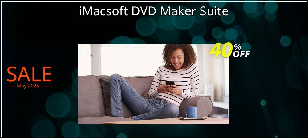 iMacsoft DVD Maker Suite coupon on National Smile Day deals