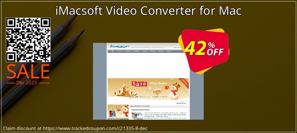 iMacsoft Video Converter for Mac coupon on Easter Day super sale