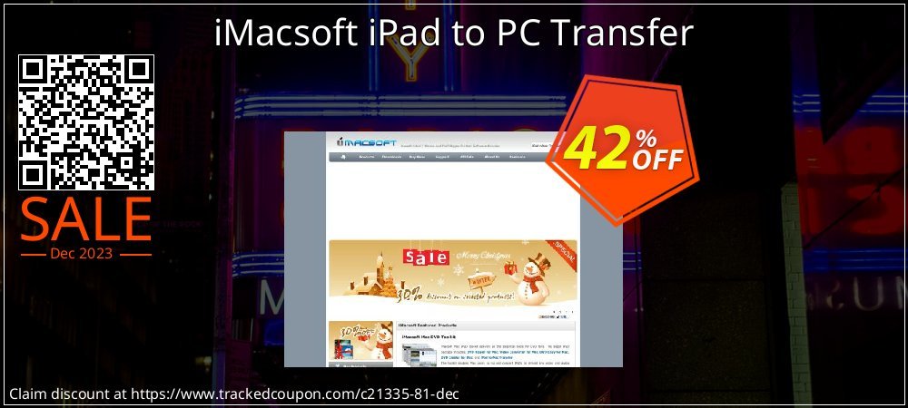 iMacsoft iPad to PC Transfer coupon on World Party Day discounts