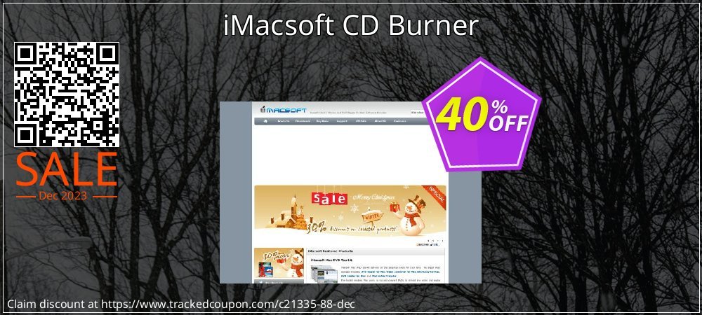 iMacsoft CD Burner coupon on Easter Day offering sales