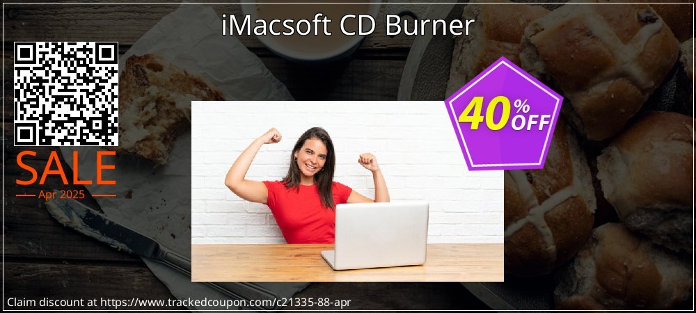 iMacsoft CD Burner coupon on Easter Day offering sales