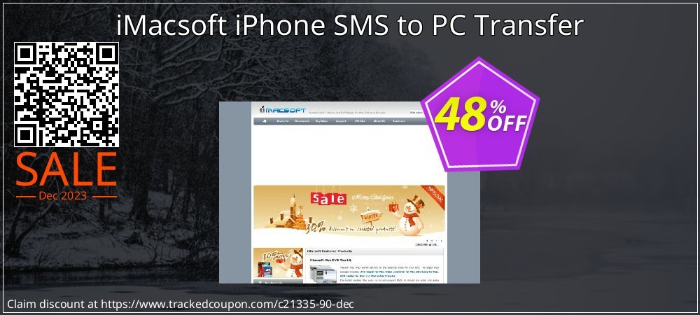 iMacsoft iPhone SMS to PC Transfer coupon on World Backup Day super sale