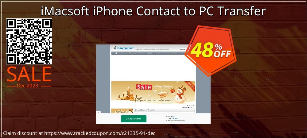 iMacsoft iPhone Contact to PC Transfer coupon on World Party Day promotions
