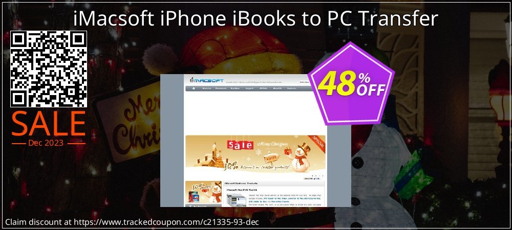 iMacsoft iPhone iBooks to PC Transfer coupon on Easter Day deals