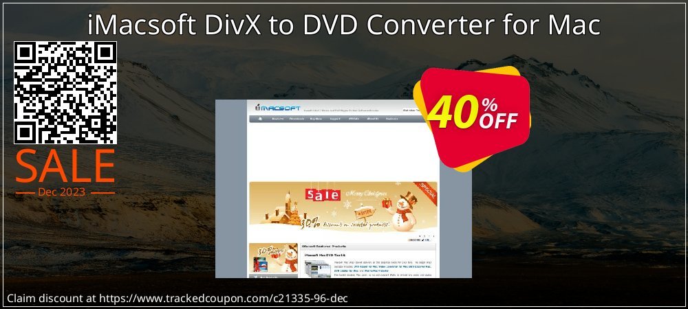 iMacsoft DivX to DVD Converter for Mac coupon on World Party Day offering discount