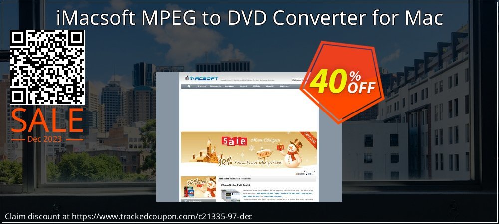 iMacsoft MPEG to DVD Converter for Mac coupon on April Fools' Day offering sales