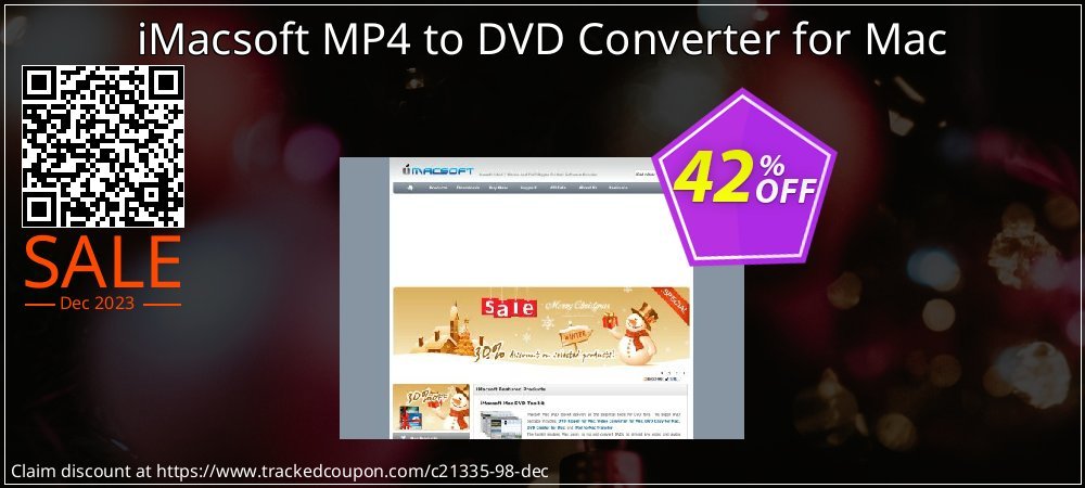iMacsoft MP4 to DVD Converter for Mac coupon on Easter Day super sale