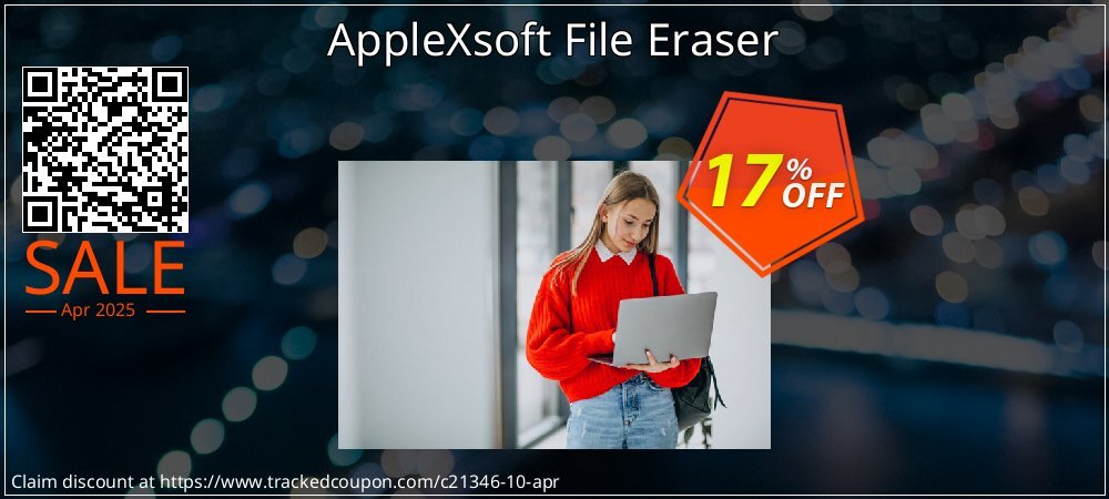 AppleXsoft File Eraser coupon on World Backup Day sales