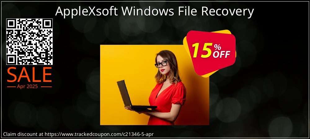 AppleXsoft Windows File Recovery coupon on National Walking Day offering sales