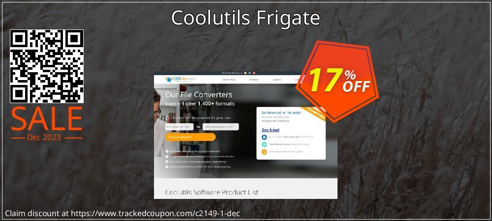 Coolutils Frigate coupon on World Party Day deals