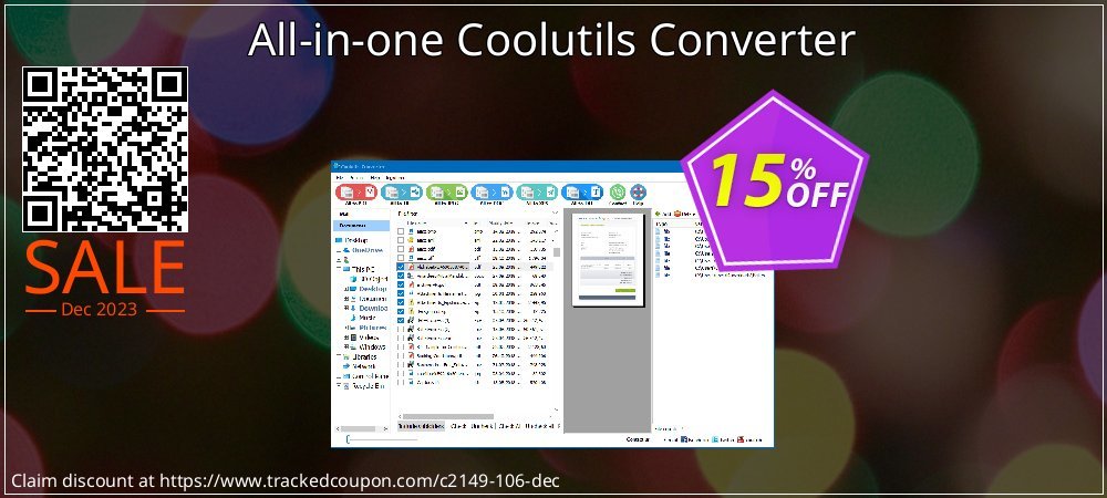 All-in-one Coolutils Converter coupon on World Party Day discounts