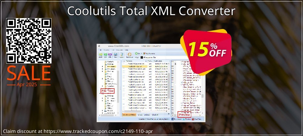 Coolutils Total XML Converter coupon on National Walking Day offer