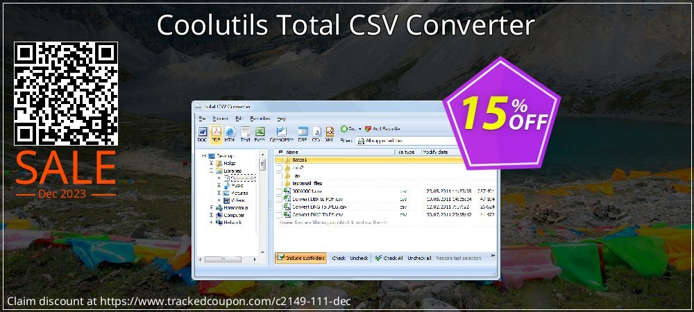 Coolutils Total CSV Converter coupon on National Loyalty Day offering discount