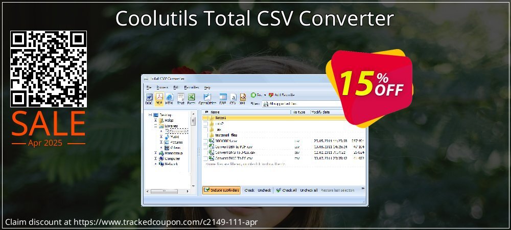 Coolutils Total CSV Converter coupon on National Loyalty Day offering discount