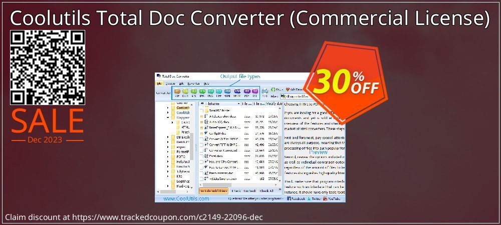 Coolutils Total Doc Converter - Commercial License  coupon on World Party Day deals