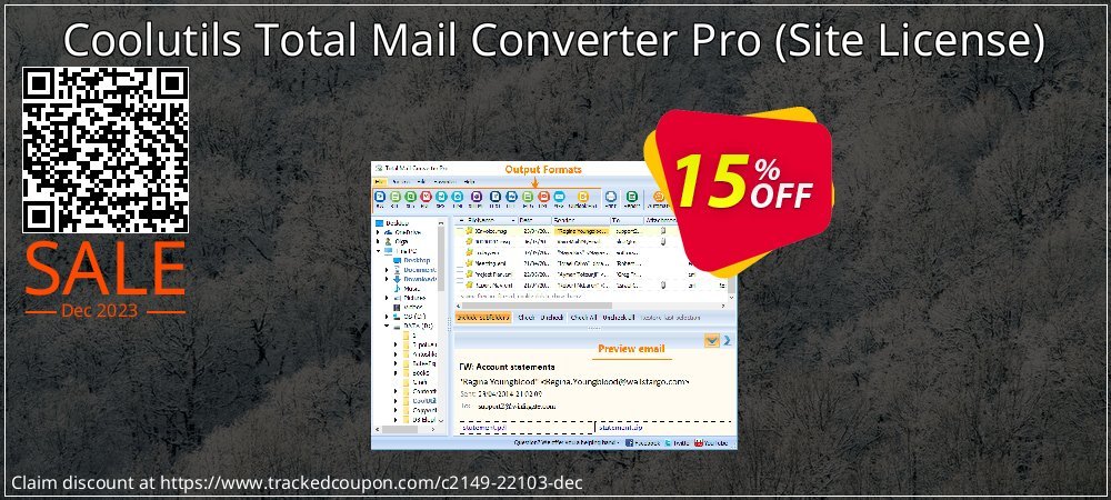 Coolutils Total Mail Converter Pro - Site License  coupon on Easter Day promotions