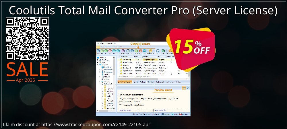 Coolutils Total Mail Converter Pro - Server License  coupon on Mother Day offer