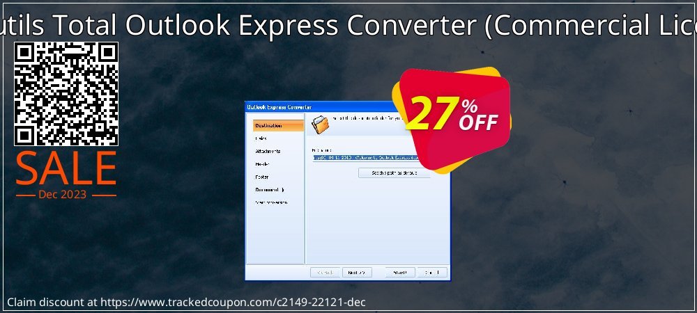 Coolutils Total Outlook Express Converter - Commercial License  coupon on World Party Day promotions