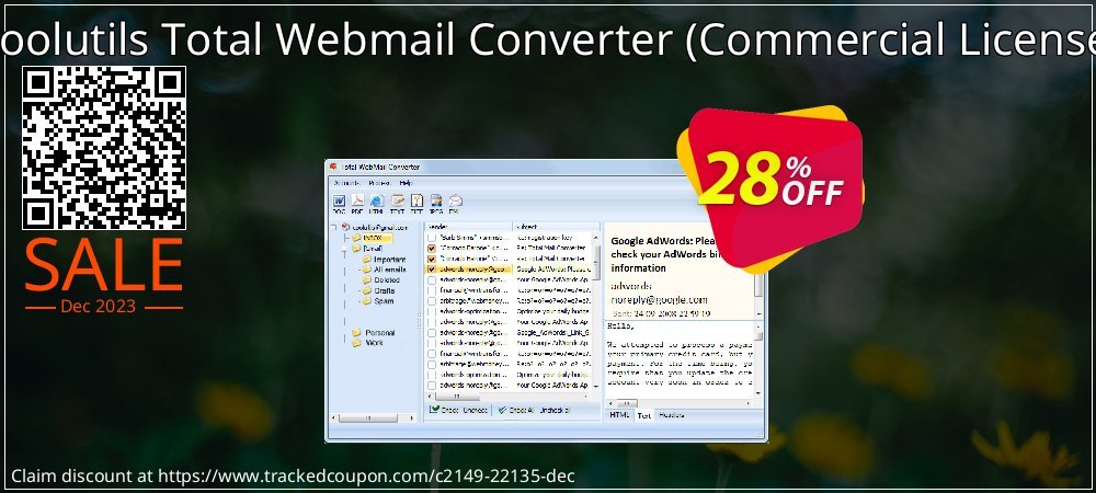 Coolutils Total Webmail Converter - Commercial License  coupon on Mother Day offering sales