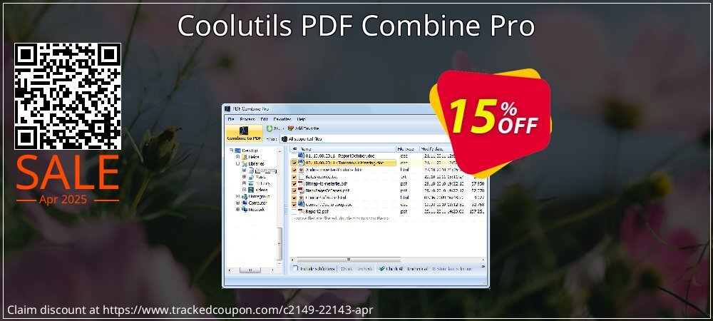 Coolutils PDF Combine Pro coupon on Easter Day discount