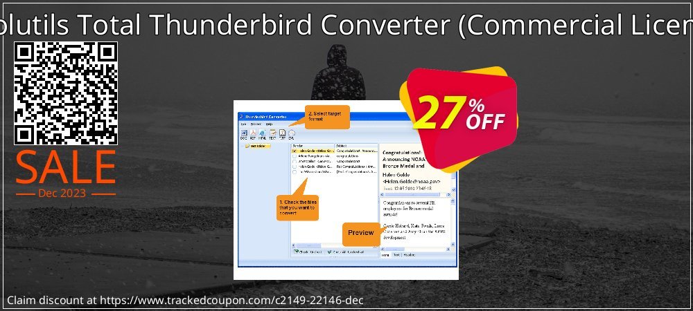 Coolutils Total Thunderbird Converter - Commercial License  coupon on World Party Day super sale