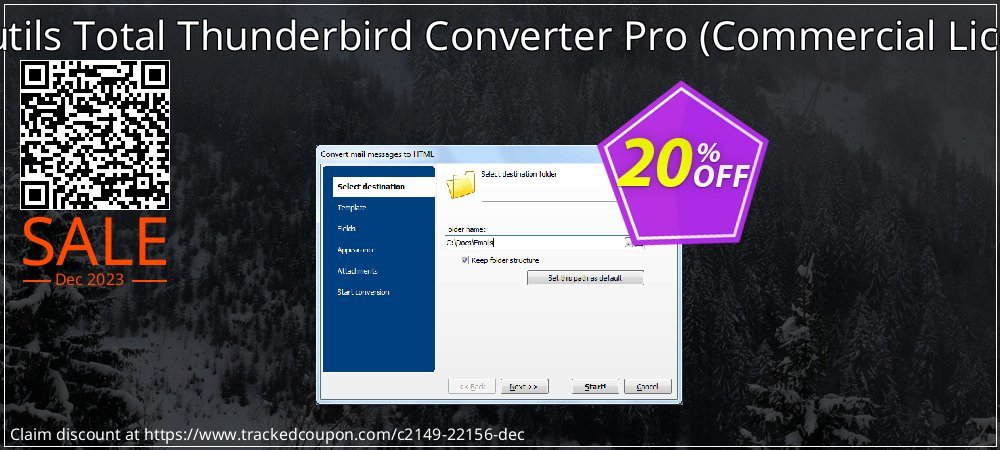 Coolutils Total Thunderbird Converter Pro - Commercial License  coupon on Palm Sunday super sale
