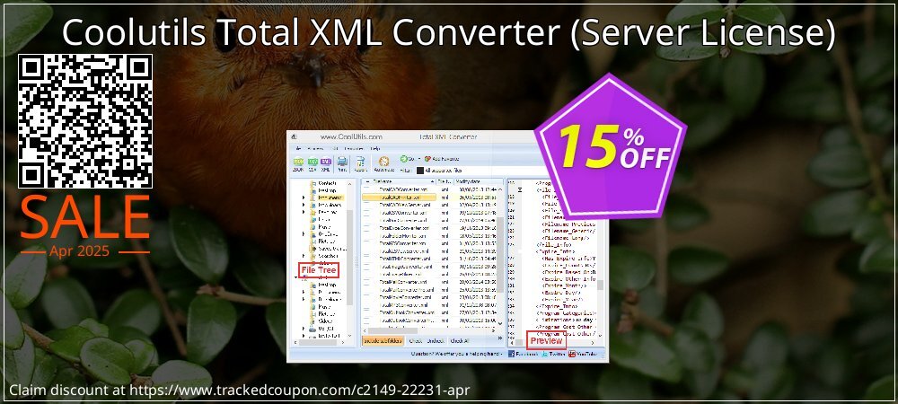 Coolutils Total XML Converter - Server License  coupon on National Loyalty Day offer