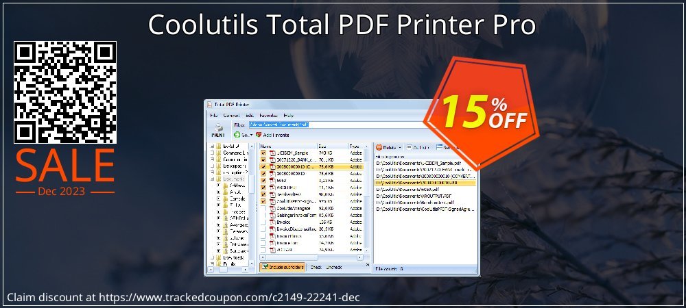 Coolutils Total PDF Printer Pro coupon on World Party Day offer