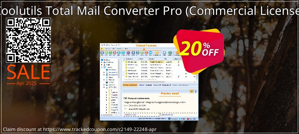 Coolutils Total Mail Converter Pro - Commercial License  coupon on Easter Day sales