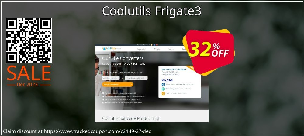 Coolutils Frigate3 coupon on April Fools Day promotions